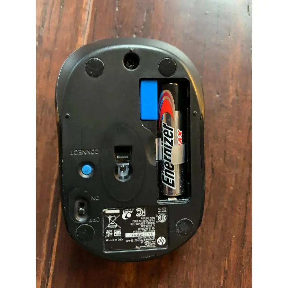 HP 2.4Ghz wireless computer mouse